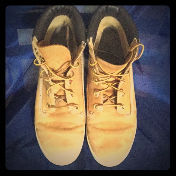 (Timberland)Tan Ankle Boots for Women - Picture 1 of 5